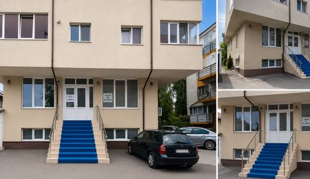 Spatiu comercial 2 etaje stradal, compartimentat