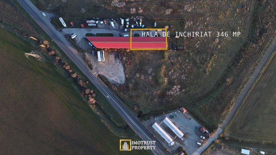 Hală industrială de închiriat în Horia, Arad – 367 mp, acces TIR - Poză 7
