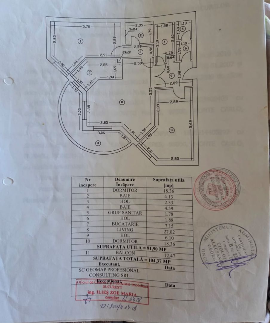 Vanzare 3 Camere 92 mp+ Balcon 12mp|3 Băi|Parcare |Monte Carlo Palace - Poză 41