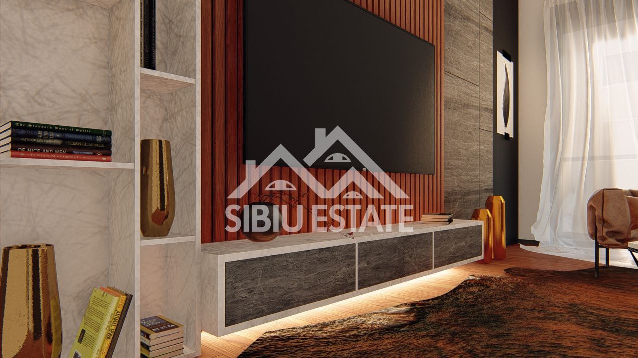 Apartament Premuim 3 camere Sibiu central, boxa si garaj  - Poză 8