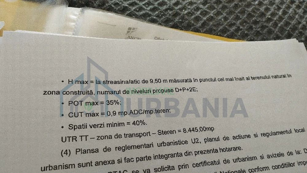 Teren intravilan de 980 mp în Iași – front stradal 20 ml - Poză 6