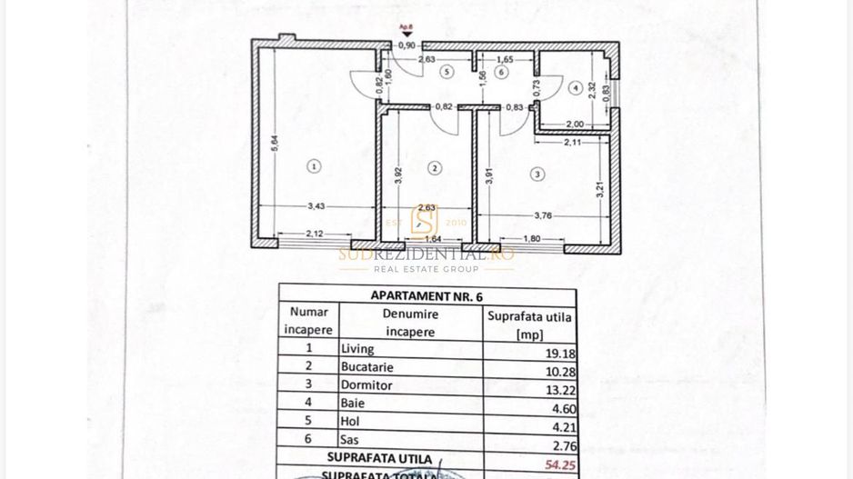 Apartament 2 camere, complet mobilat si utilat, Bd. Metalurgiei, Sect4 - Schiță 19