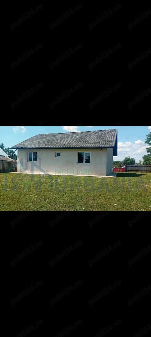 Casă nouă de vânzare în Erbiceni, Iași - 2 dormitoare, living spațios, 105 mp construiți - Poză 3