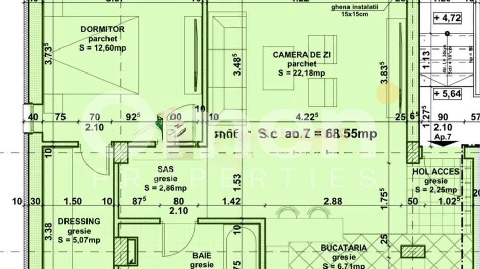 Apartament cu 2 camere, situat in bloc nou, cu parcare, zona Salciei - Poză 2