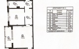 Girocului | 3 Camere | Centrala proprie | Semi-Mobilat - Poză 15