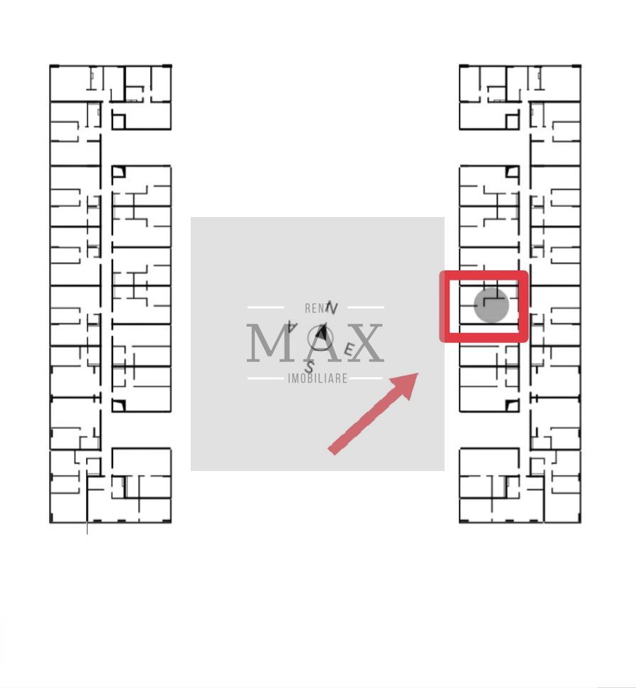 Apartament 2 camere de vânzare | 44,70 | Zona Autogară | Etaj 2 - Poză 2