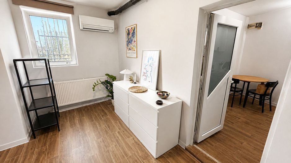 Garsonieră renovată Vilă interbelică 1932 Piața Romană | 28 mp Demisol - Poză 10