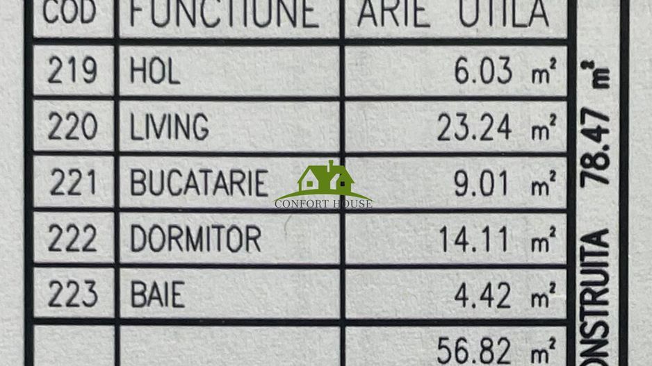 Apartament 2 camere, bloc nou, P+3, Ap.11 Et.2, Bl.7 - CP2463020 - Poză 6