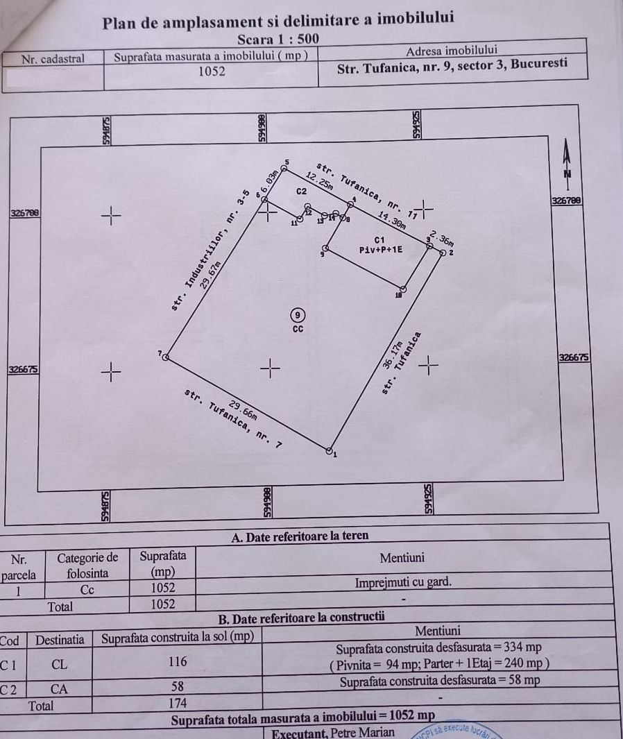 Vila deosebita cu teren 1050 mp de vanzare Metrou Republica Sector 3 - Poză 9