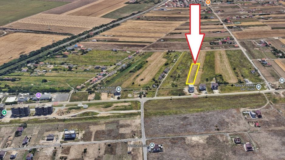 Teren intravilan 1.890 mp – Lazu | Ideal dezvoltare rezidențială - Poză 2