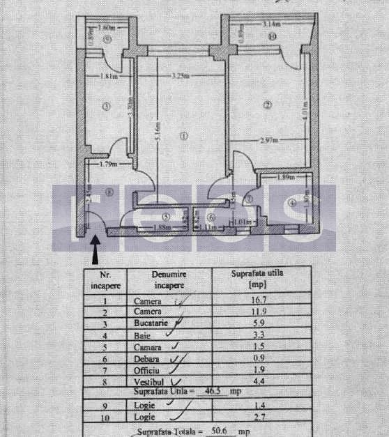 DE VANZARE 2 CAMERE ÎN DOROBANȚI  | ETAJ 10/12 | 2 LOGII | METROU - Poză 7