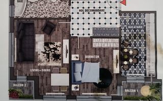 Apartament 2 camere Game Residence-Popesti Leordeni - Poză 1