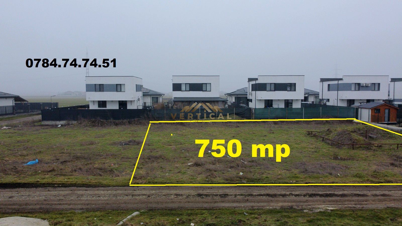 Teren 750 mp constructie imediata - comuna Berceni - Poză 2