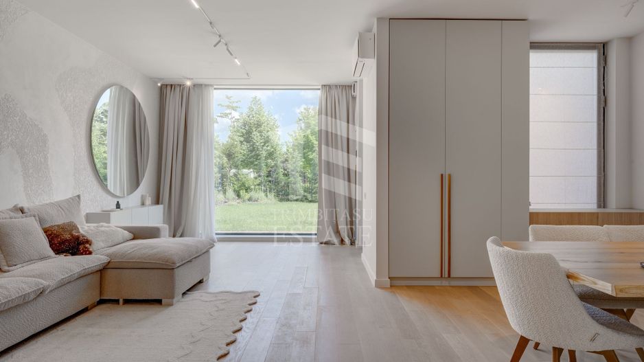 Duplex mobilat utilat,gradina, Tunari parc - Poză 1