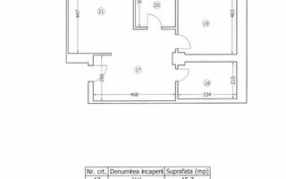 Apartament 2 camere, decomandat, 61,2 mp, Popești Leordeni - Poză 6