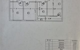 Decomandat spatios posibilitate centrala proprie 3 cam Obregia - Schiță 16