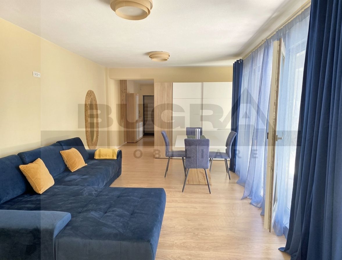 Apartament 2 camere, 2 bai, terasa, parcare, zona Borhanci - Poză 3