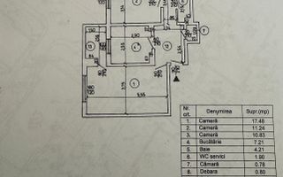 Apartament 3 camere Crangasi-Ceahlaul ( 600 m metrou ) - Poză 1