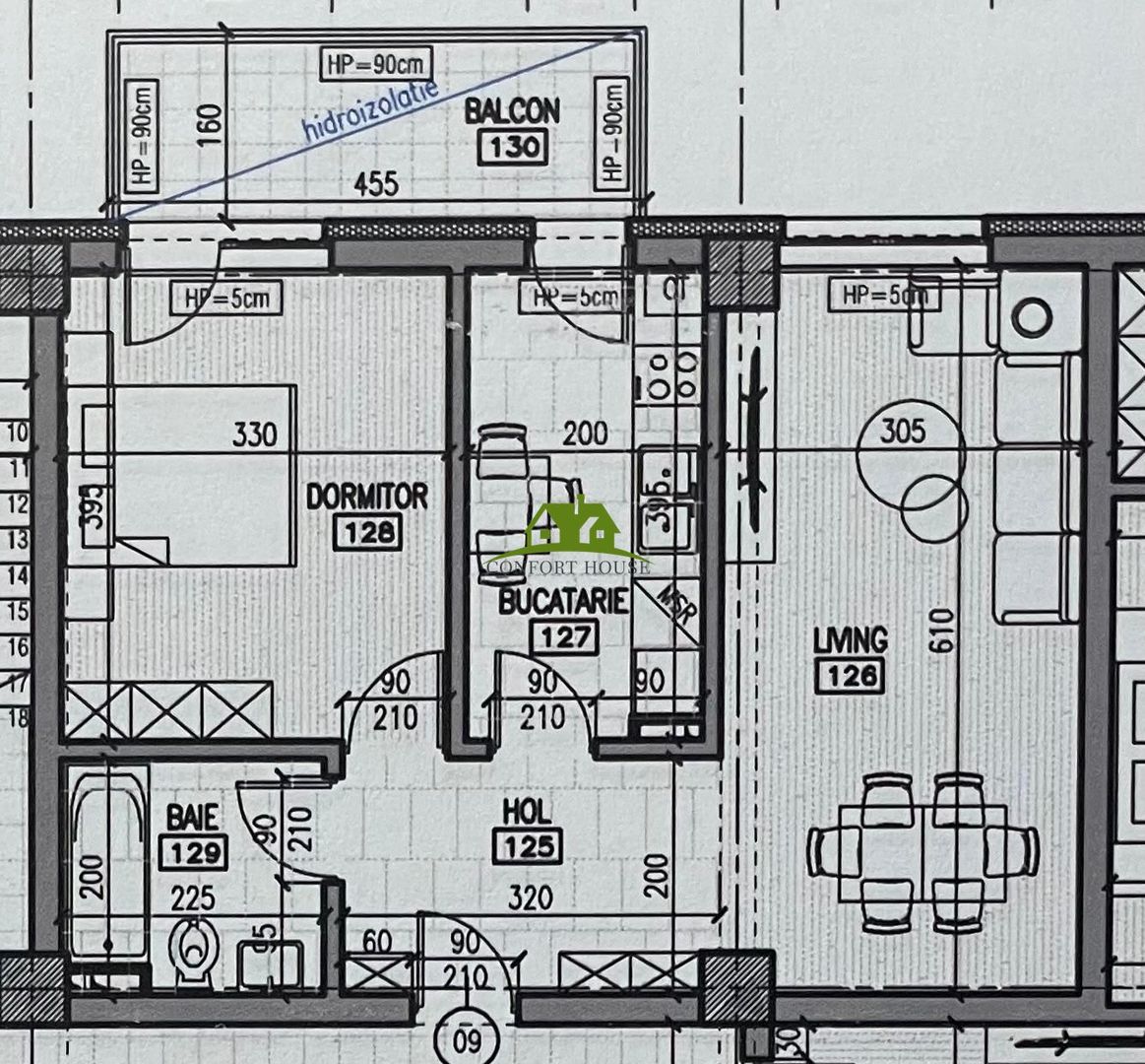 Apartament 2 camere, bloc nou, P+3, Ap.09, Et.1, Bl.6 - CP2462243 - Poză 5