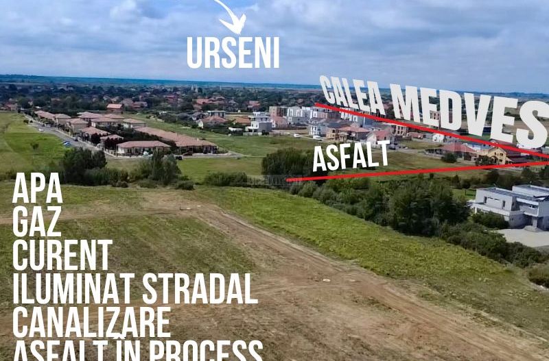 RATE - TERENURI DE VÂNZARE ÎNTRE MOȘNIȚA ȘI URSENI - Poză 1