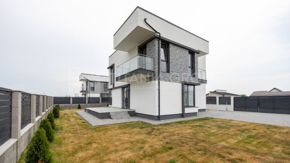 Casă individuală nouă , 4 camere, teren 519 mp, Sanpetru - Poză 1
