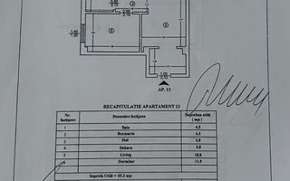 2 camere Decomandat - mobilat - loc parcare - boxa - intabulat - Poză 7