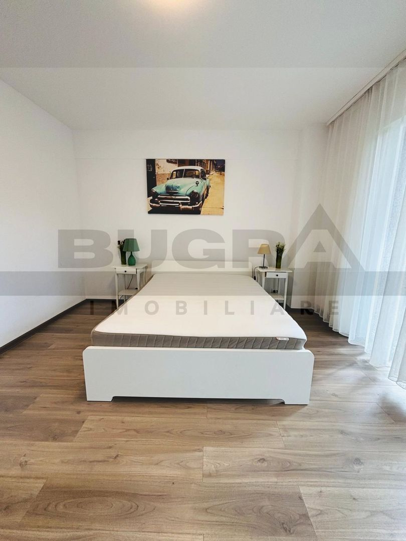 Apartament tip studio - finisat, mobilat, parcare, terasa, Luminia - Poză 3