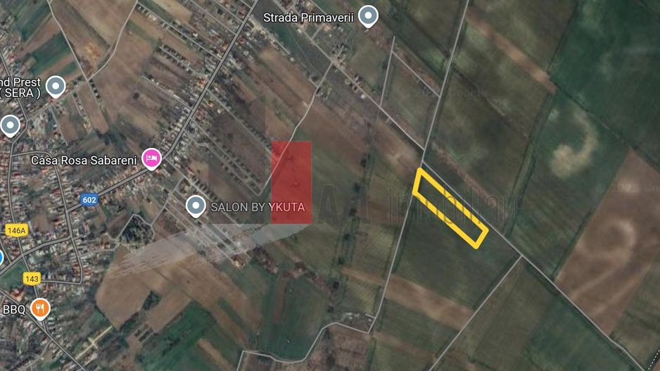 Super pret! Teren de vanzare Sabareni - lotizat - Poză 3