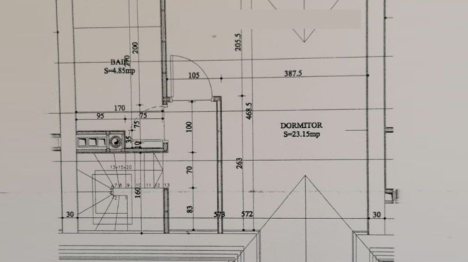Apartament cu două dormitoare în Predeal, aproape de Pârtia Clăbucet - Schiță 19