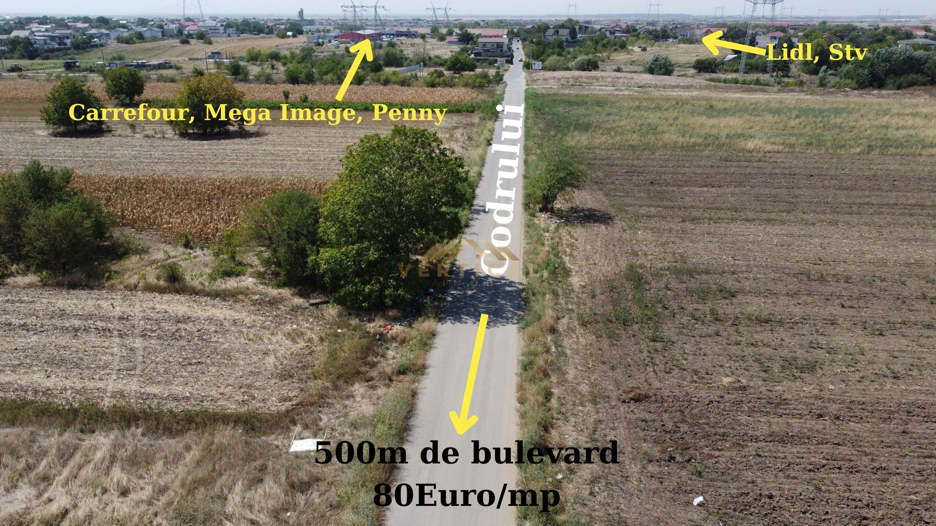 Teren intrare comuna Berceni, Codrului, 430 mp - Poză 2
