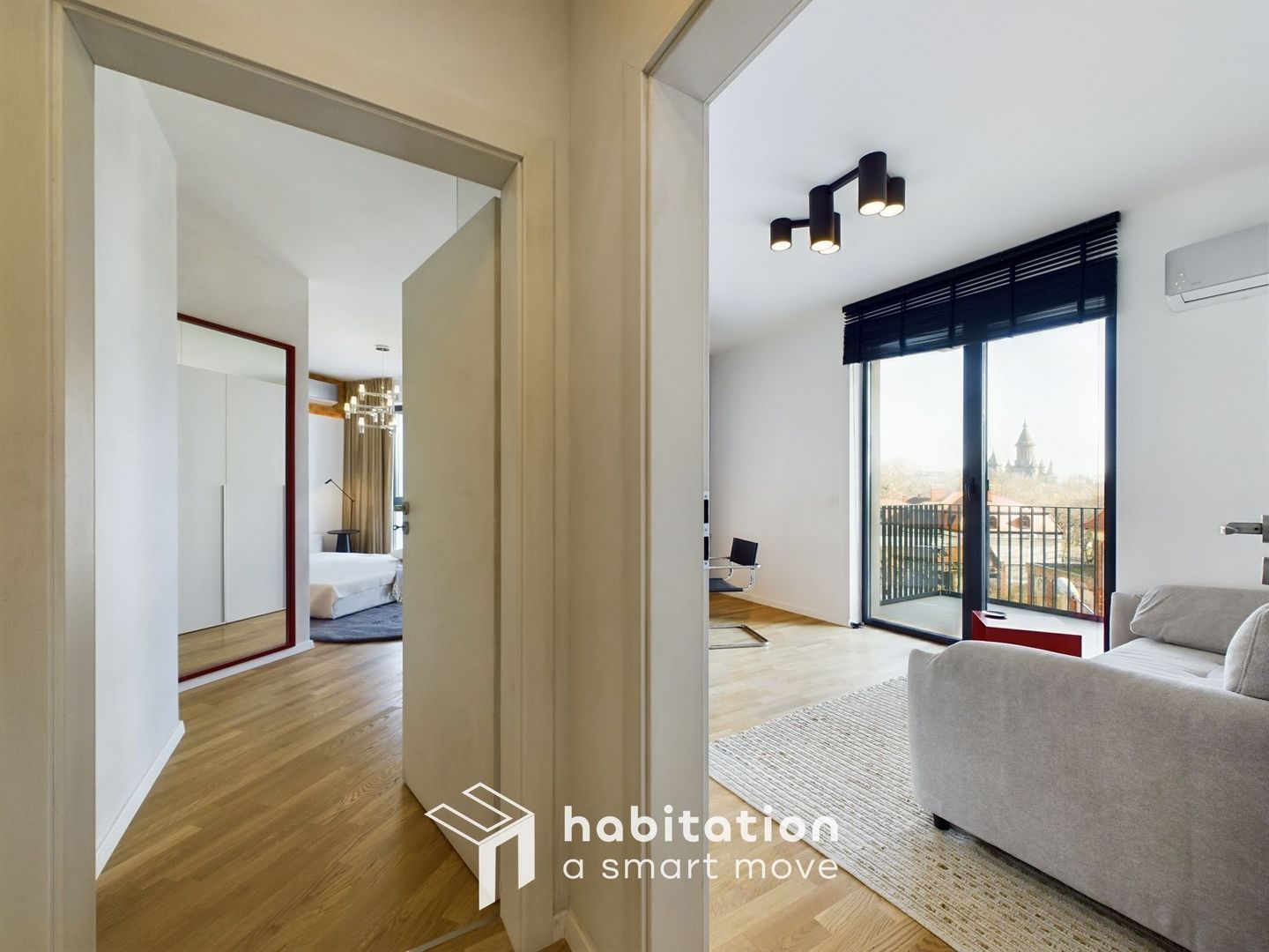 Tur virtual - 3 camere, premium, priveliște panoramica, zona Centrala - Poză 13