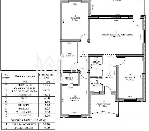 Casă tip duplex I 3 camere I Curte I Panouri solare I Cristian - Poză 11