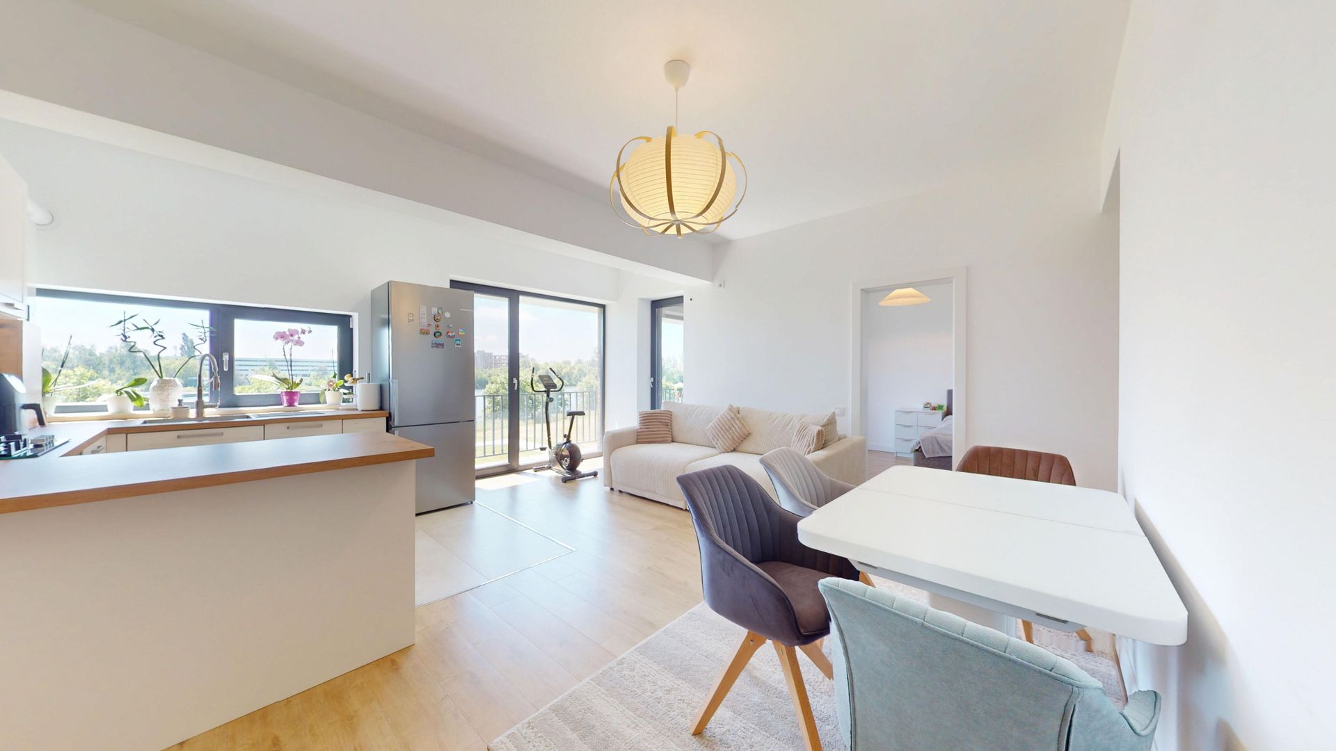 Apartament 3 Camere cu Vedere la Lac | Straulesti- Lake View Garden - Poză 2