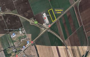 Teren intravilan 41.476 mp Sanpetru DN 11 Centura Brasov -Tg. Secuiesc