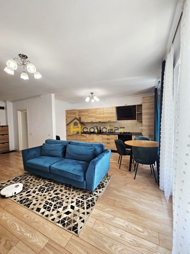 Apartament cu 2 camere, mobilat, Rond OMV Pipera - Poză 3