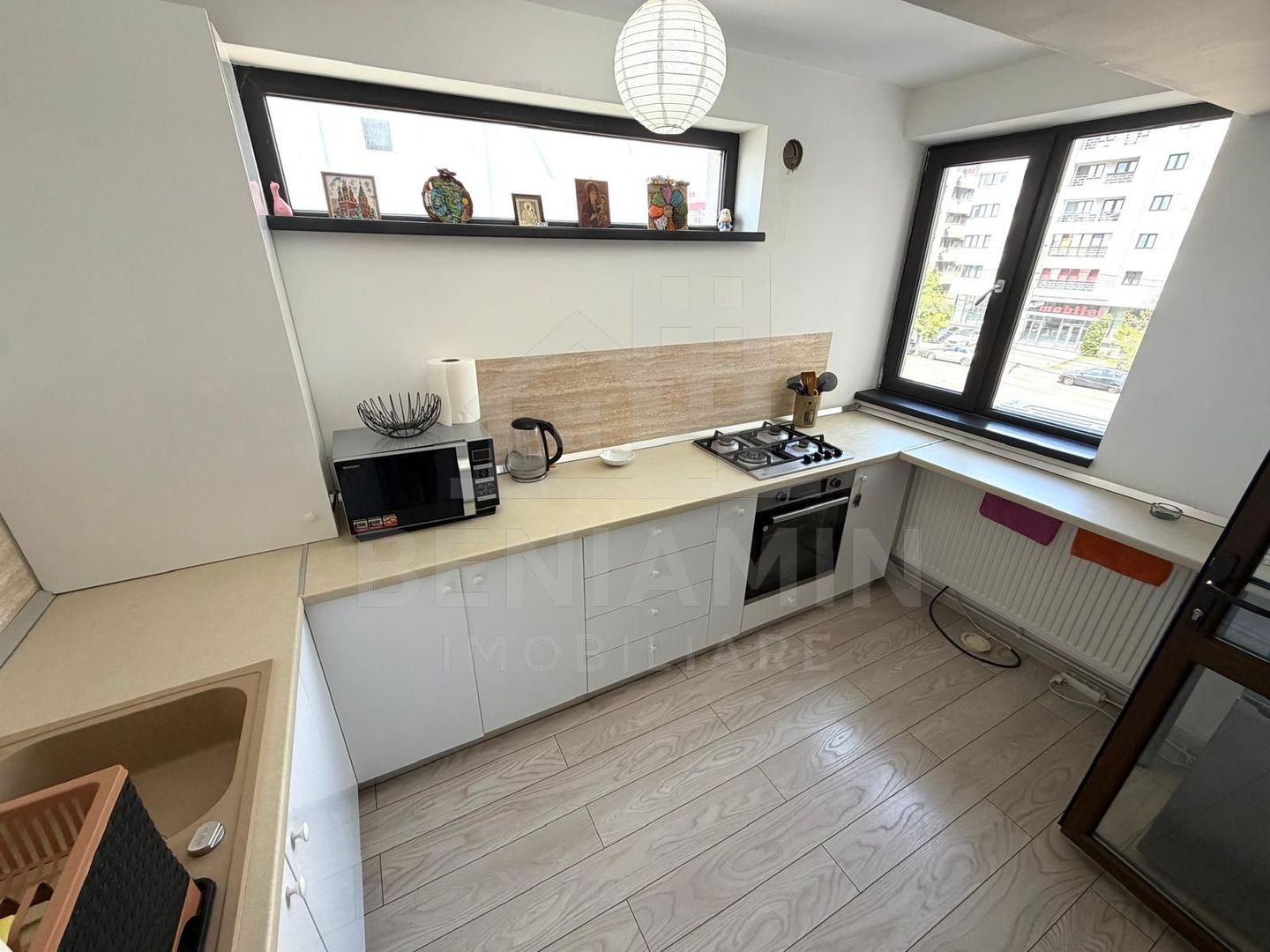 Apartament 2 camere bloc 2023 etaj 2 langa Promenada Mall 45mp - Poză 6