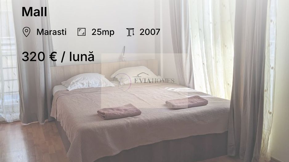 Garsonieră de închiriat în zona Iulius Mall - Poză 1