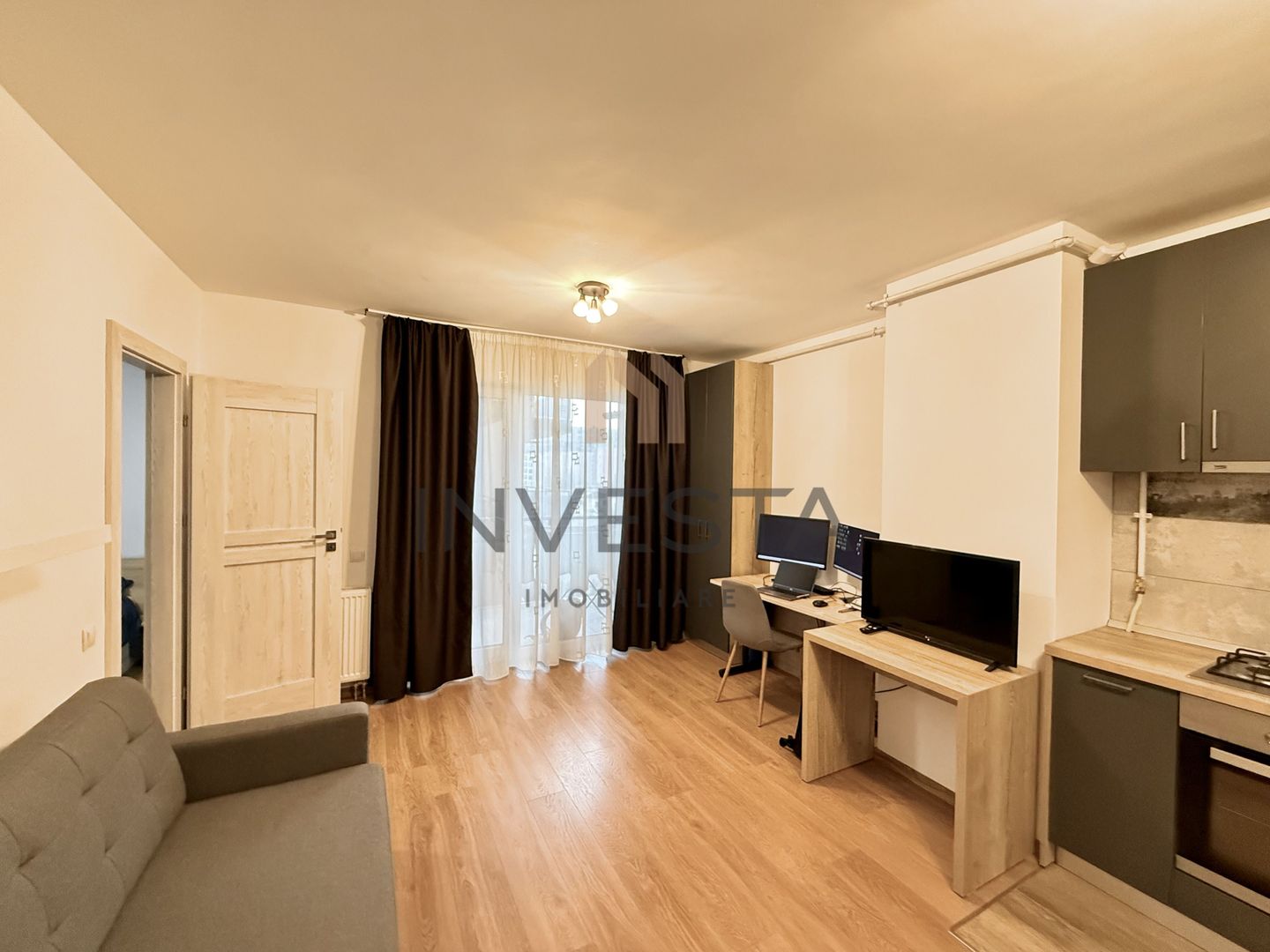 Apartament 2 camere mobilat complet, etaj intermediar, zona Soporului - Poză 2