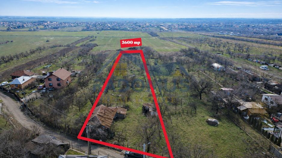 Teren Paulesti - 3600 mp - Utilitati Disponibile - Deschidere 24 m - Poză 1