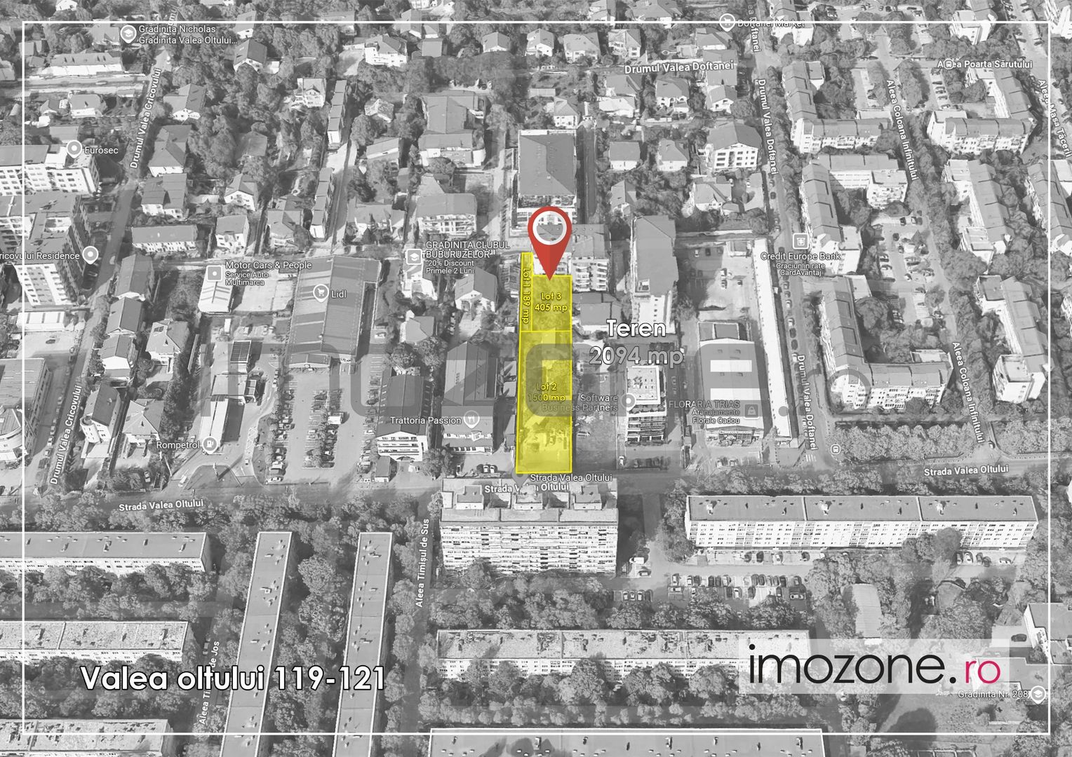 OPORTUNITATE INVESTITIE - Teren cu front stradal pe Valea Oltului - COMISION 0% - Poză 3