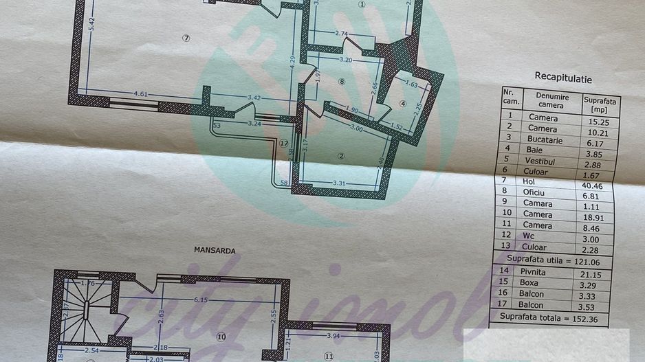 Apartament 3 camere plus garsoniera - Poză 3
