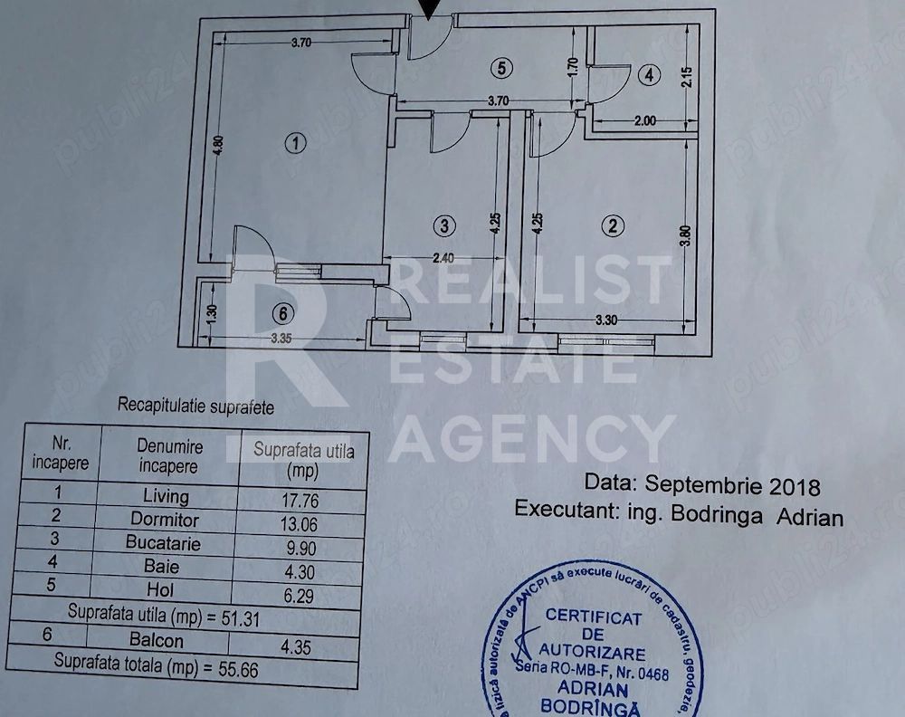 Vânzare, apartament 2 camere, zona Lujerului - Poză 10