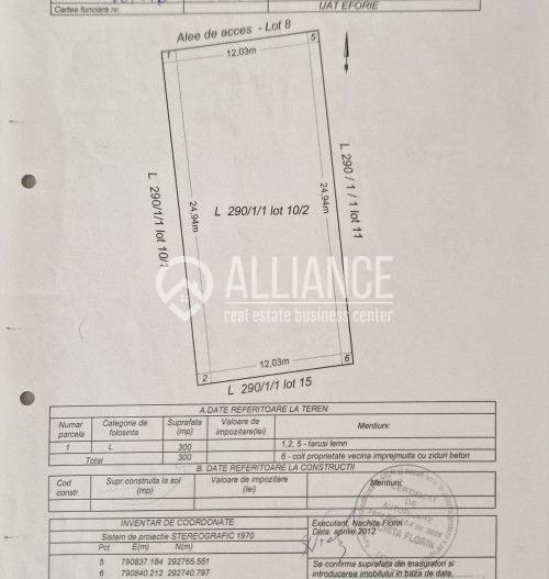 Eforie Nord Steaua de Mare teren 300 mp intravilan - Poză 2
