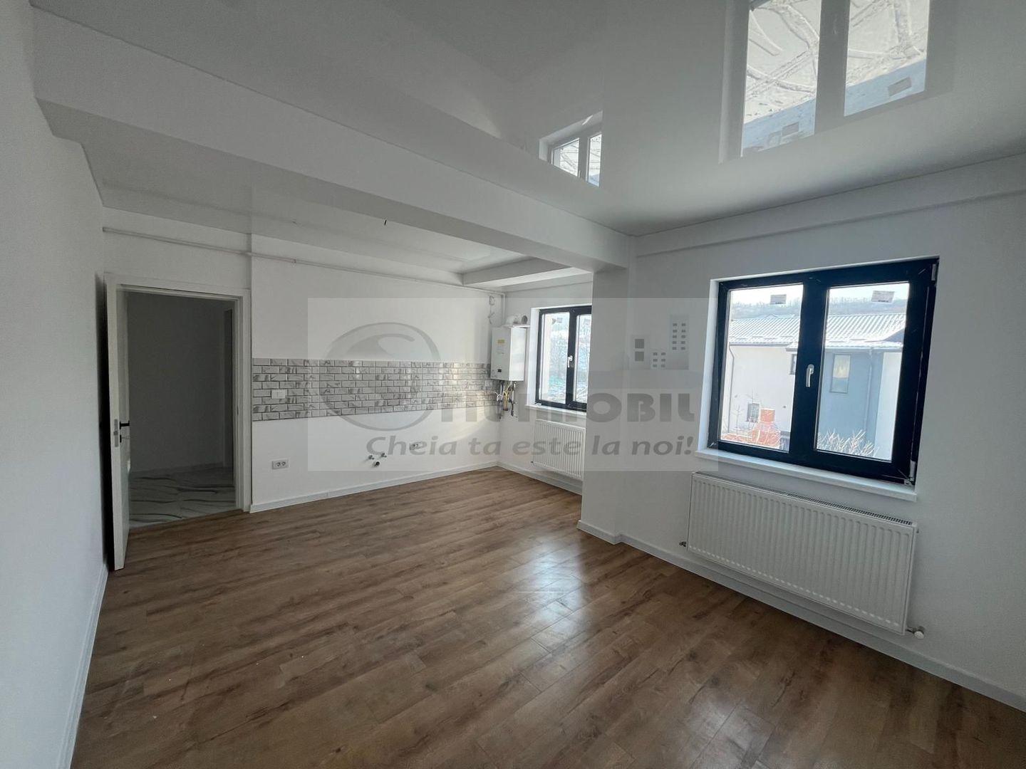 Apartament 2 camere, open-space, Bucium-Visan, 0% comision, intabulat - Poză 4