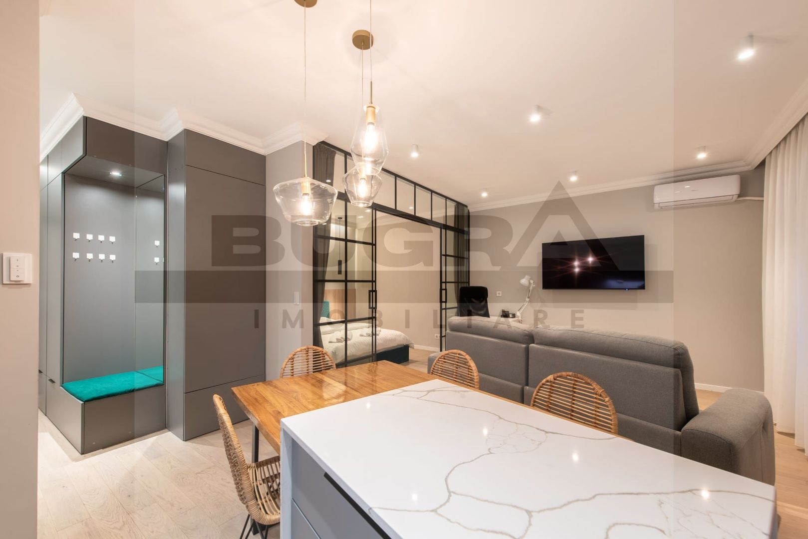 Apartament 50 mp, mobilat si finisat lux, zona The Office - Poză 3