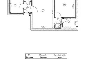 Apartament cu 2 camere in zona Clabucet-Piața Chibrit - Poză 4