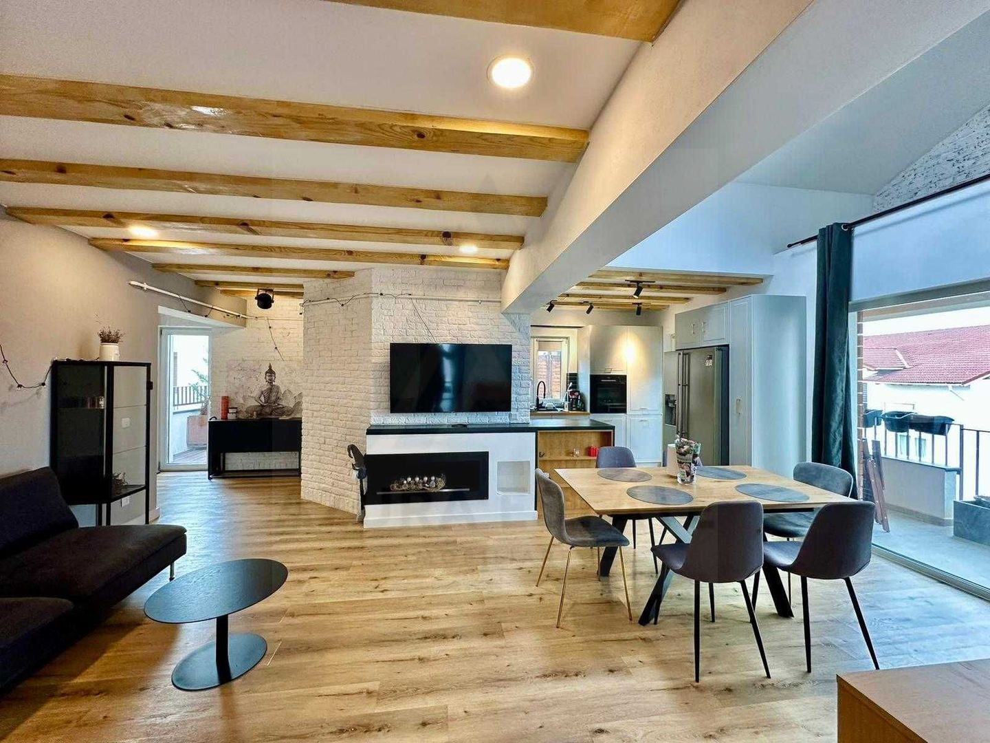 Penthouse modern 3 camere 2 bai terasa 40 mp si pod in Arhitectilor - Poză 1