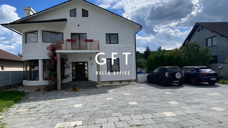 PRET REDUS!!! Vila de lux, P+E+M, piscina, 7 minute de centru Bistritei - Poză 18