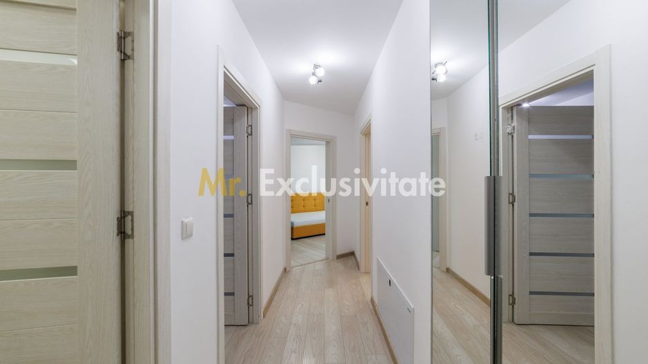 Apartament modern, 66 mp, 3 camere – zona Hermes Nord - Poză 10