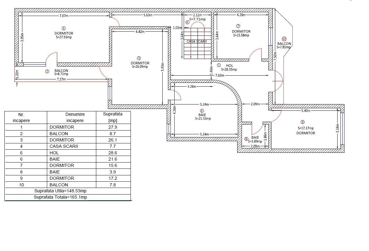 Casa deosebita 4 dormitoare ultracentral Lugoj - Poză 9